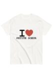 T-Shirt I Love Petite Sœur blanc