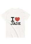 T-Shirt I Love Jade blanc